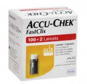 LANCETAS ACCU-CHEK FASTCLIX C/102 UNIDADES