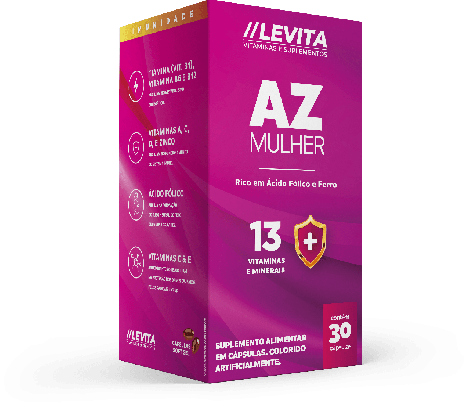 AZ MULHER LEVITA  500MG C/ 30 CAPS