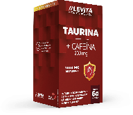 TAURINA 1000MG + CAFEÍNA 200MG C/60 CAPS | LEVITA VITAMINAS E SUPLEMENTOS